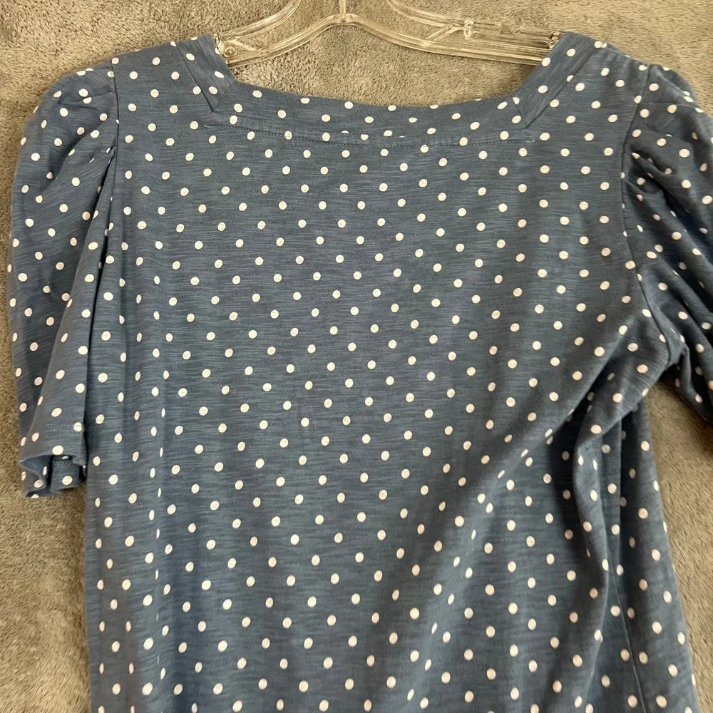Ralph Lauren Black Label Puff Sleeve T Shirt Womens XS Casual Preppy